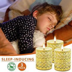 Natural soy wax candles 5.6 oz each in set