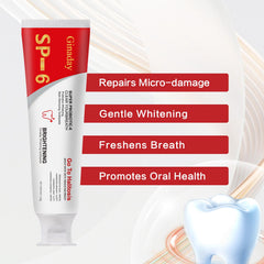 Whitening and cavity protection close-up
