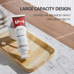 Packaging of SP-6 Probiotic Whitening Toothpaste
