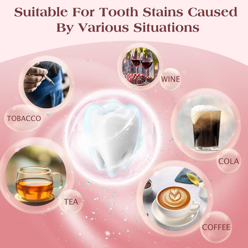 Solution shown on bathroom sink with SP-6 toothpaste