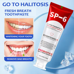 Two-pack SP-6 Probiotics Whitening Toothpaste product shot