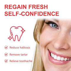 Close-up of SP-6 toothpaste texture showing whitening formula