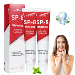 SP-8 Probiotic Ultra Whitening Toothpaste box front view