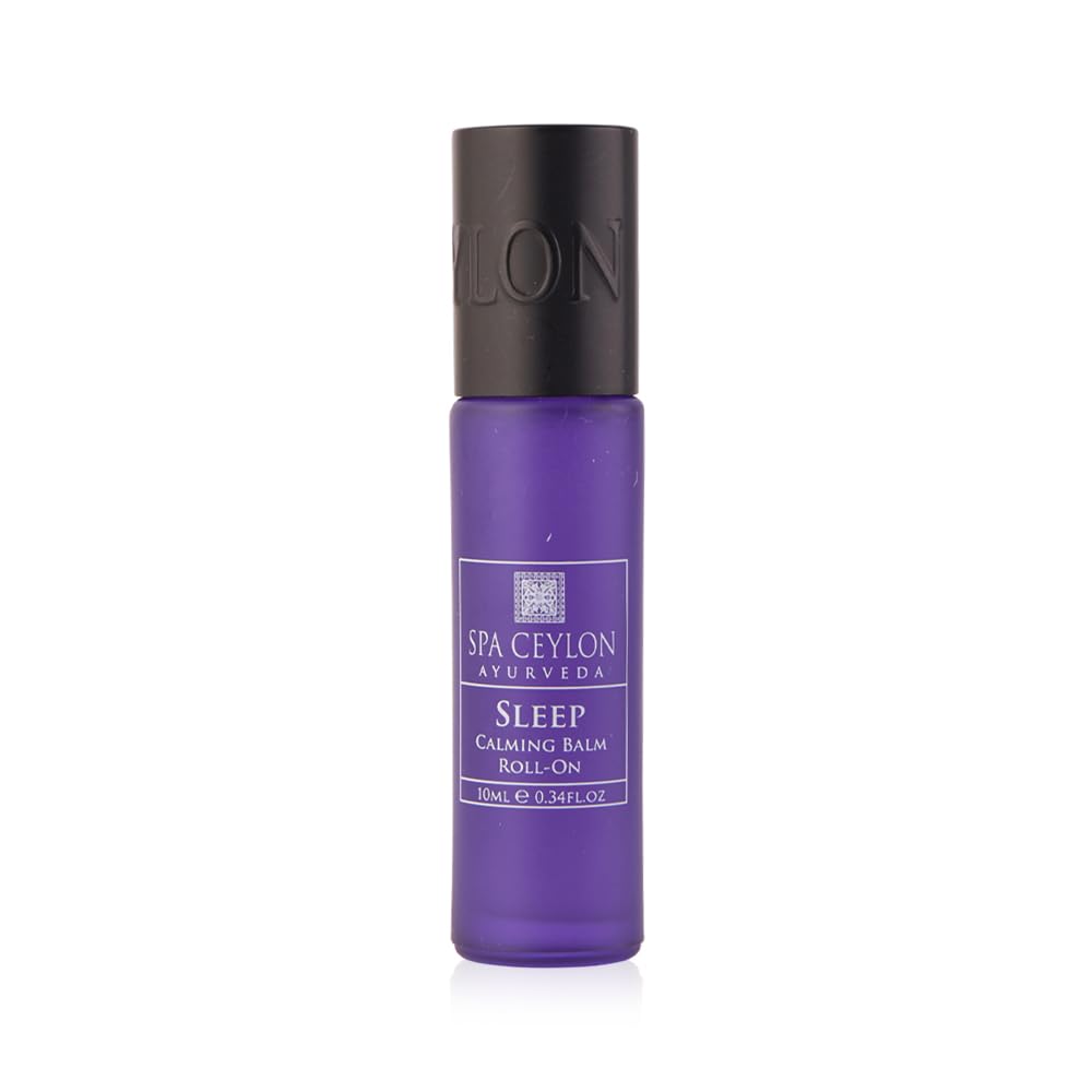 SPA CEYLON Sleep Calming Balm Roll-On bottle with calming label
