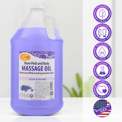 Oil suitable for pedicure and manicure sessions