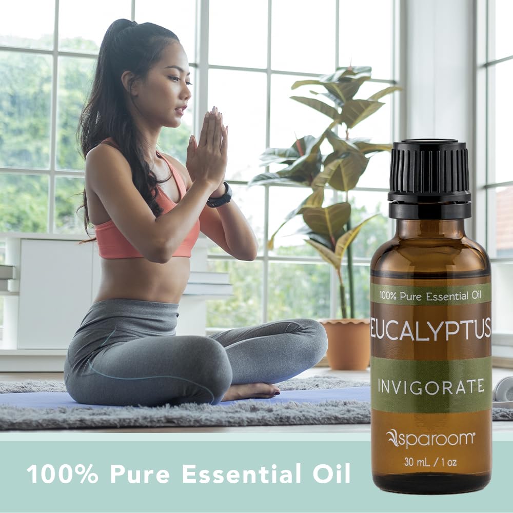 Diffuser with SpaRoom Eucalyptus essential oil