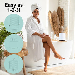 SpaRoom Athena intermittent mist mode offering longer fragrance intervals for daily use.