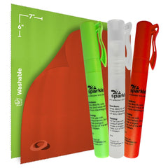 Green Sparkle anti-reflective pen lens cleaner 0.3oz