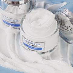 SpaScriptions Clinicals texture closeup showing creamy, easy-to-spread formula.