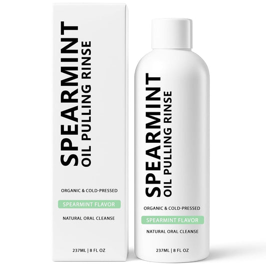 Spearmint Oil Pulling Rinse bottle, 237ml