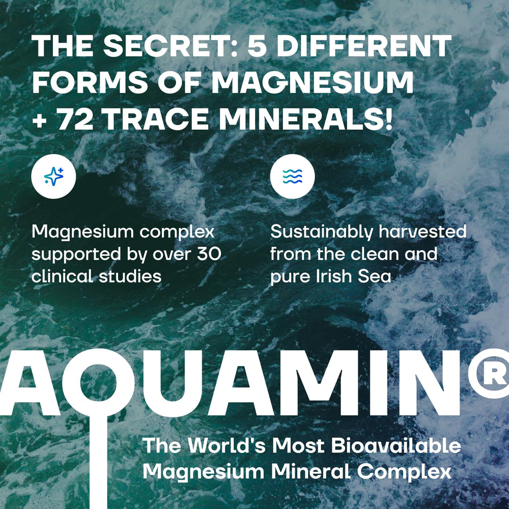 Graphic showing Irish Sea sourced magnesium