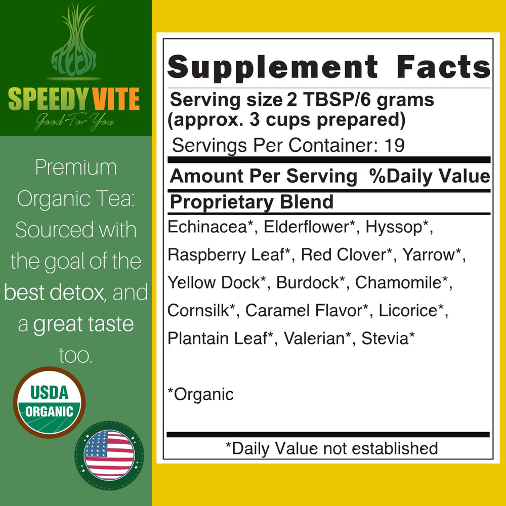 Loose leaf tea blend with herbs for Blood Lifeboost Tea