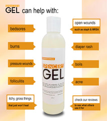 Spencer's Gel application layer spreads thin for even coverage