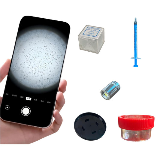 Sperm fertility microscope kit cover