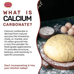 Scoop of calcium carbonate powder 14oz