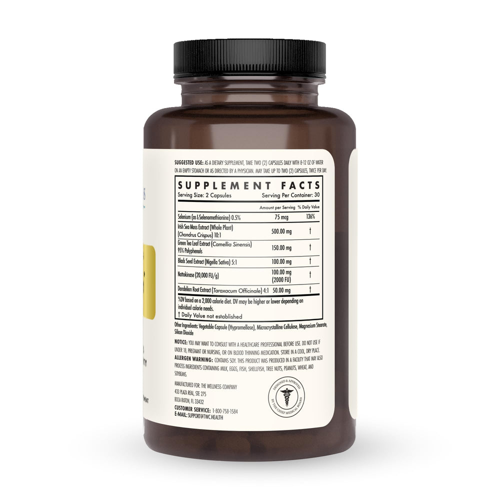 Dandelion root and herbal ingredients