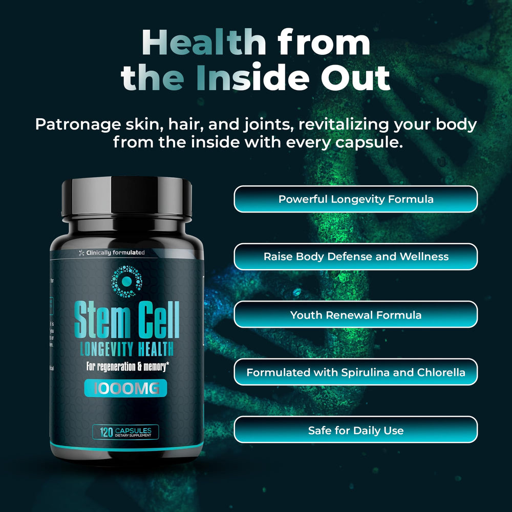 Spirulina and chlorella ingredients used in the formula.