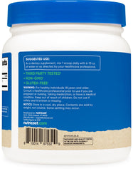 Scoop included with spirulina powder