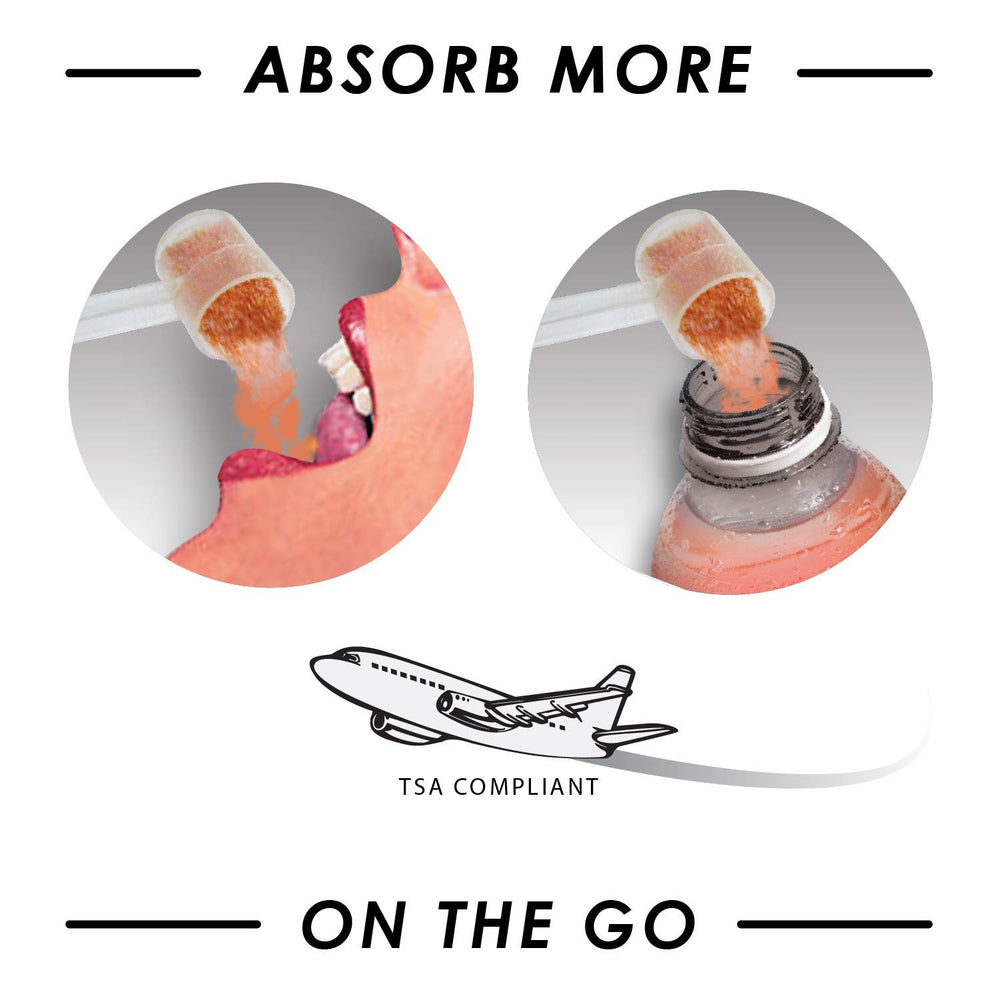 Sport Formula 99 dissolving in water demonstrates quick absorption for busy days.