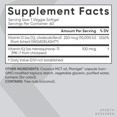 Health benefits graphic highlighting immune and bone support