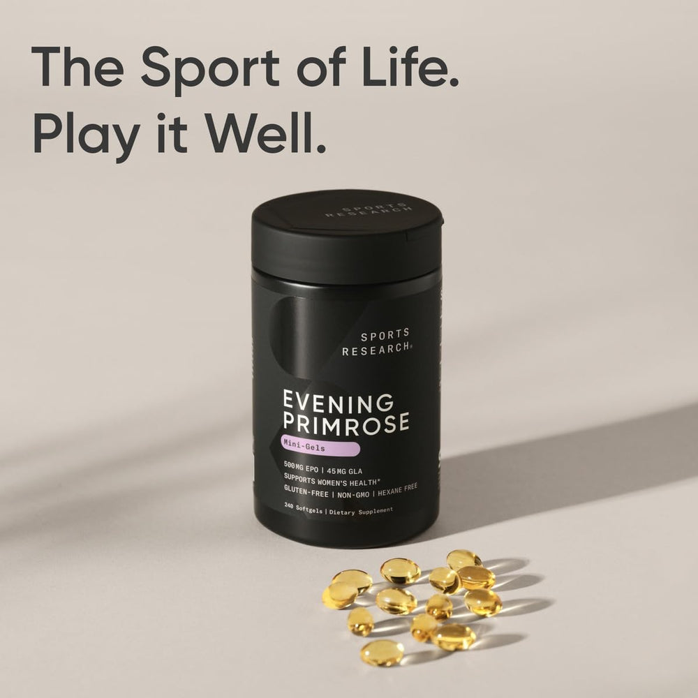 Primrose flower imagery representing evening primrose oil