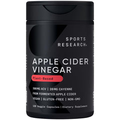 Sports Research front packaging showing bottle and label, clear ingredient benefits