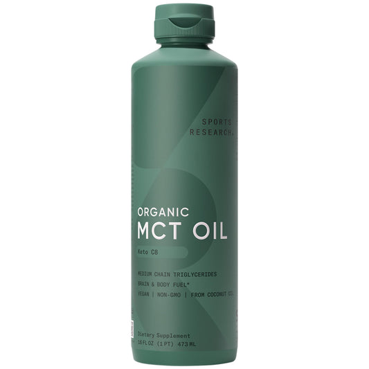 Sports Research Keto MCT Oil bottle 16 oz