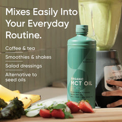 MCT oil added to coffee