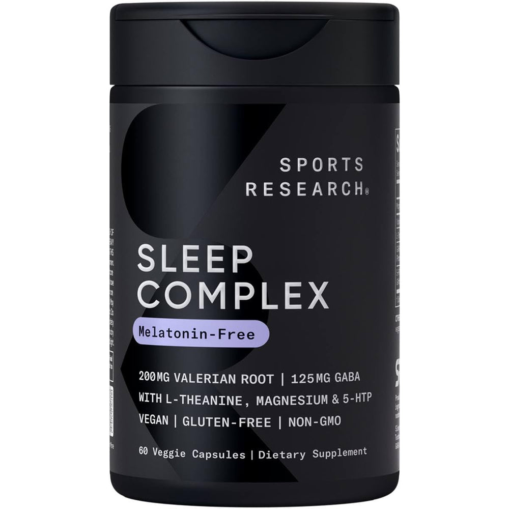 Sports Research Sleep Complex bottle and label