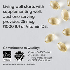 Vitamin D3 bone health support imagery