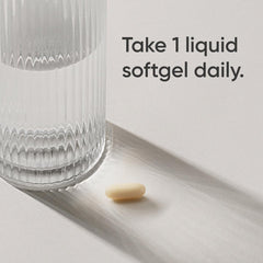 Back view of zinc supplement bottle with supplement facts
