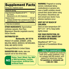 Standardized Hawthorn extract in the Spring Valley formula