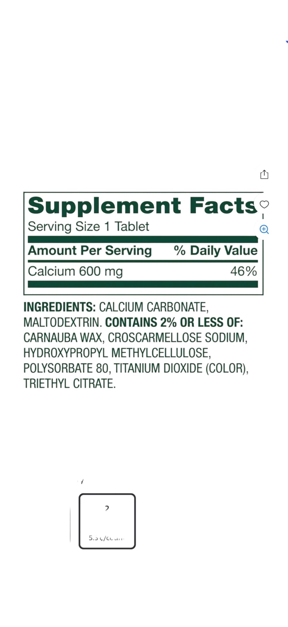 Allergen and ingredients label highlighting gluten-free, dairy-free, soy-free