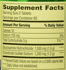 Serving suggestion showing two tablets per day