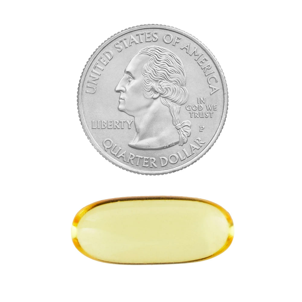 Label detail of Spring Valley Omega-3 showing 2000 mg