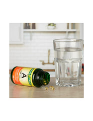 STS sticker on Spring Valley Vitamin A bottle