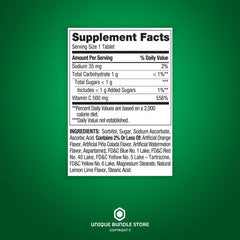 Includes a 7-day pill organizer with Spring Valley Vitamin C pack