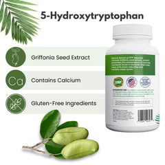 Bottle and packaging on white background