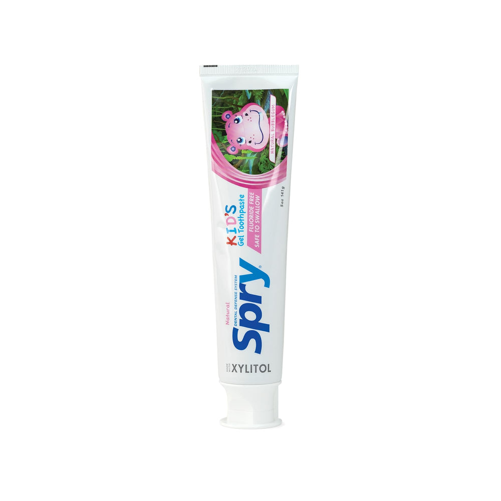 Spry Kids Bubble Gum Toothpaste 5oz front view