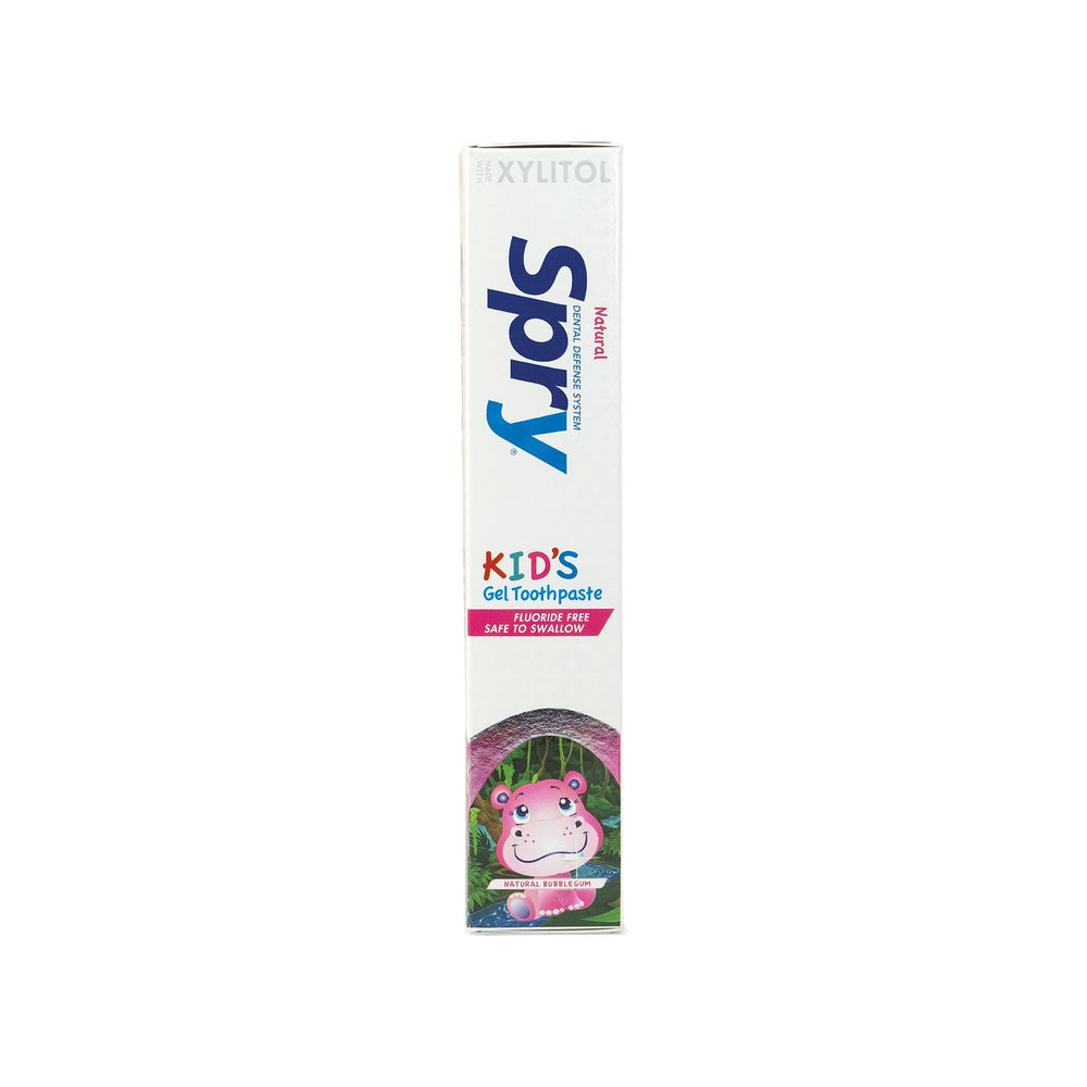 Xylitol ingredients in Spry Kids toothpaste