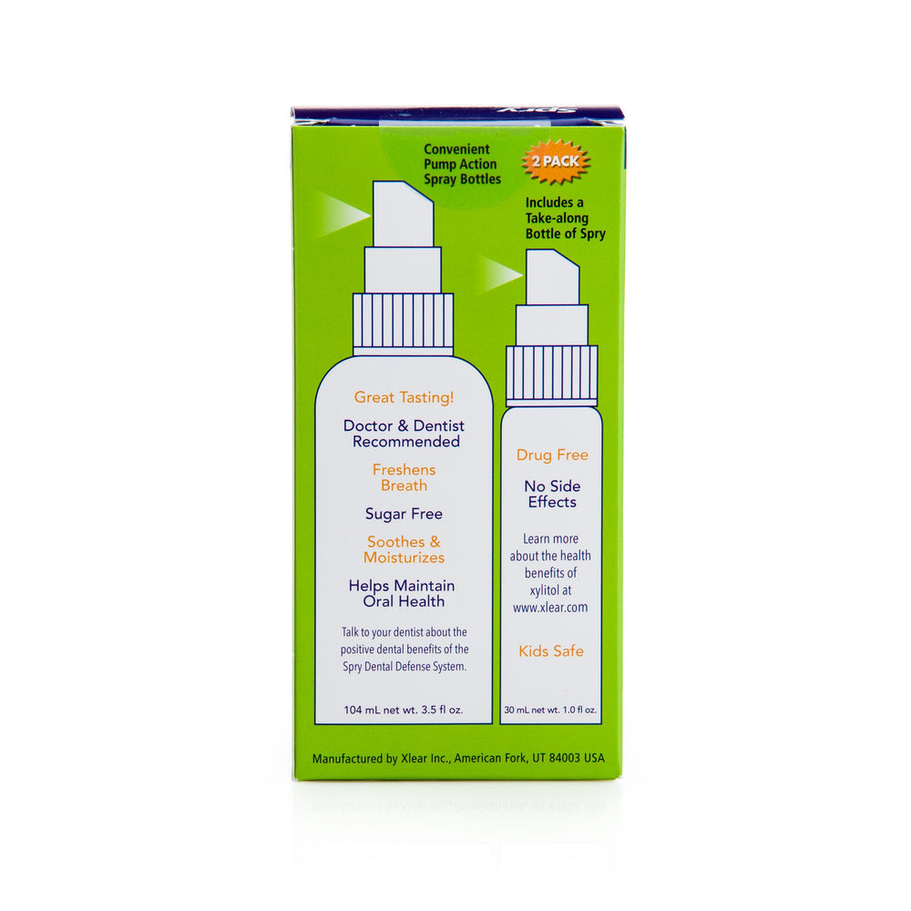 Ingredient highlight: xylitol and aloe in Spry spray