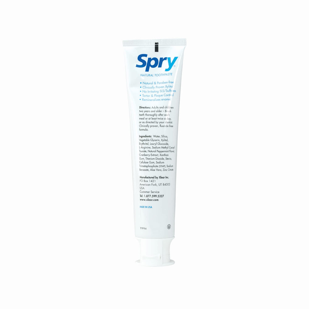 Fluoride-free toothpaste packaging and branding