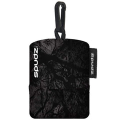 Front view of SPUDZ Ultra pouch and attached cloth