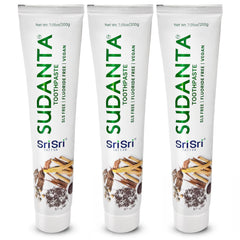 Sri Sri Tattva Sudanta Herbal Toothpaste tube and packaging