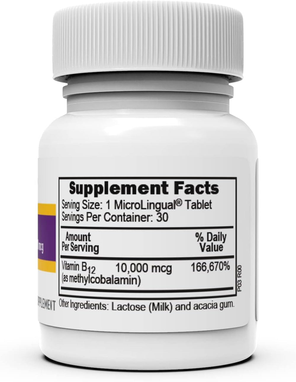 Packaging of Superior Source No Shot B-12 10000 mcg