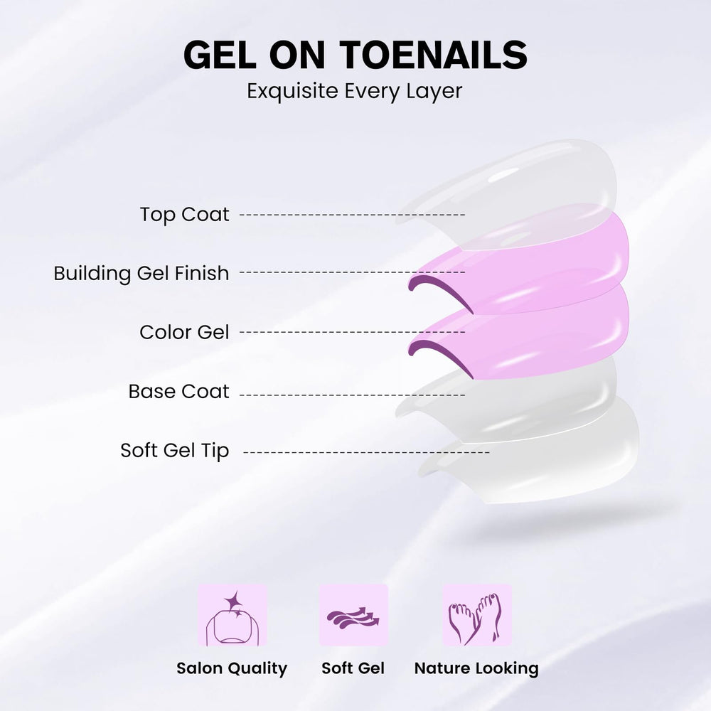S.T. Friends nail glue supports durable wear with tabs for easy removal