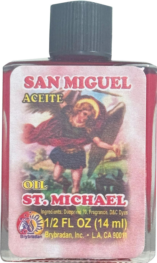 St. Michael Oil San Miguel Aceite bottle – 1/2 fl oz (14.7 ml)