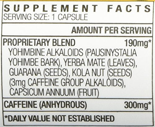 Stacker 2 Yellow Hornet Ephedra Free – 40 Capsules and Bottles