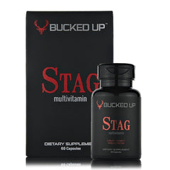 Stag Multivitamin for Men - Full Spectrum Vitamin Formula, 60 Capsules - bottle front