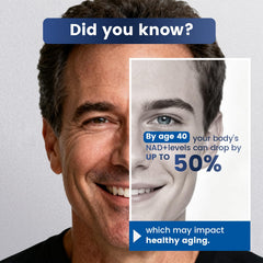 NAD+ supplement helping boost stamina for active lifestyle
